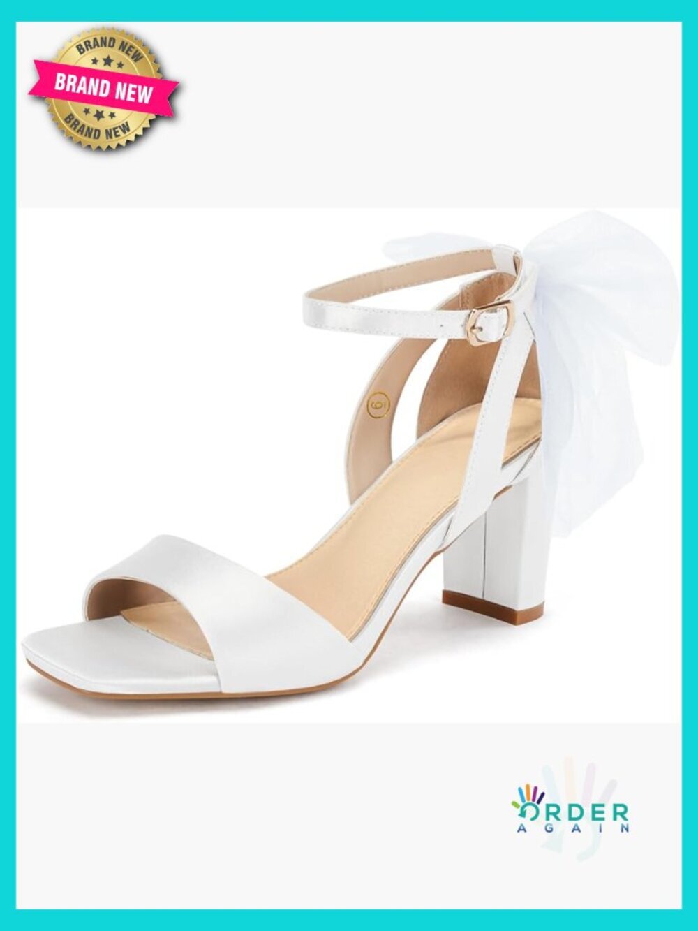 Chunky Heel Satin Bow Tie Sandals Ankle Strap Dress Wedding Shoes Chic Y2K